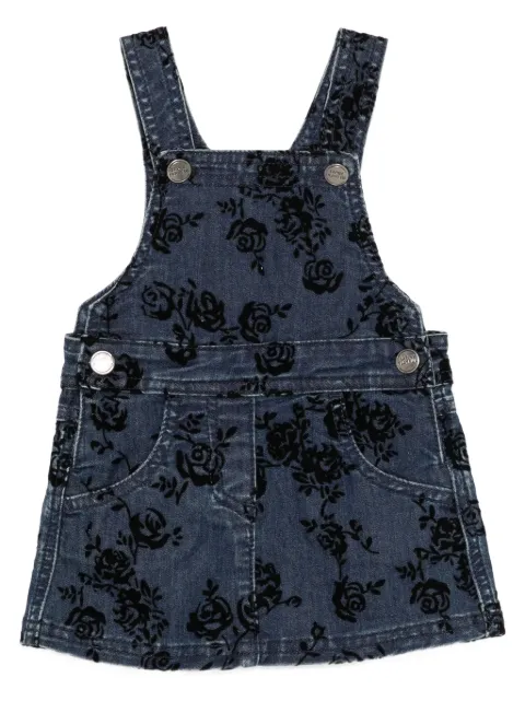 Lapin House vestido estilo jumper con rosas estampadas
