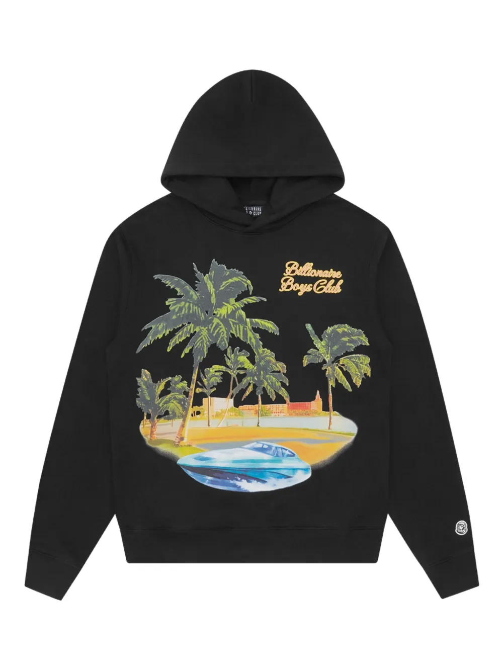 Billionaire Boys Club Hoodie met print Zwart
