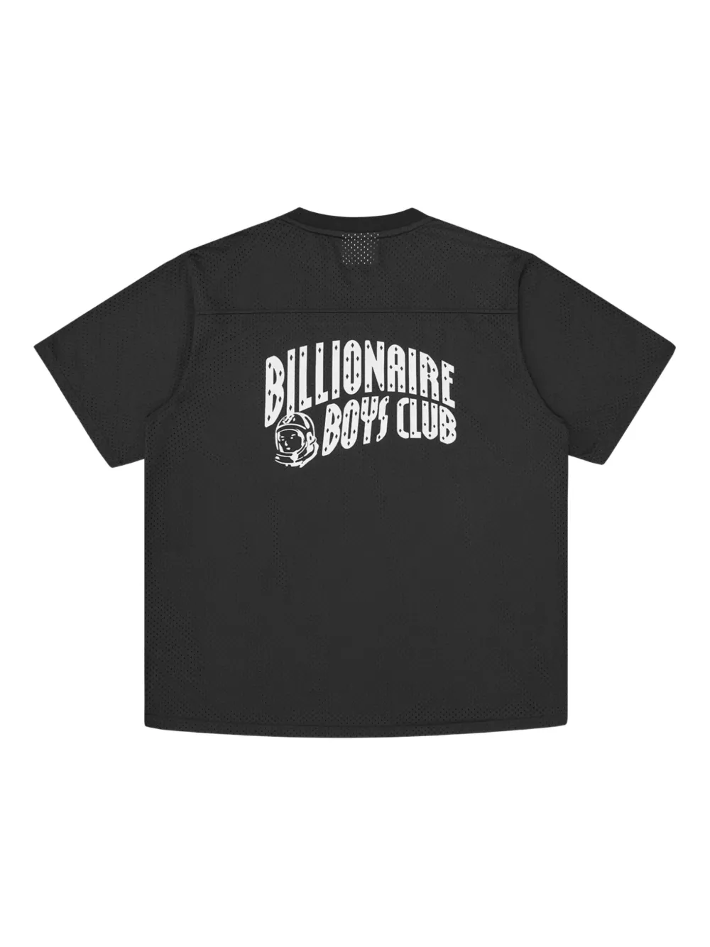 Billionaire Boys Club logo-print mesh T-shirt - Zwart