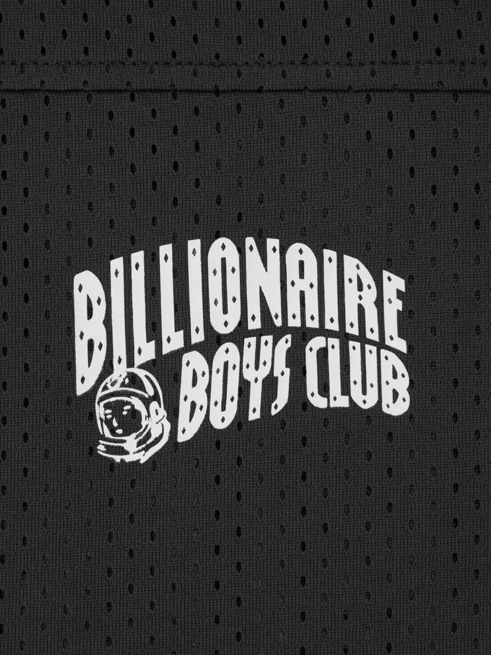 Billionaire Boys Club T-shirt met logoprint en mesh Zwart