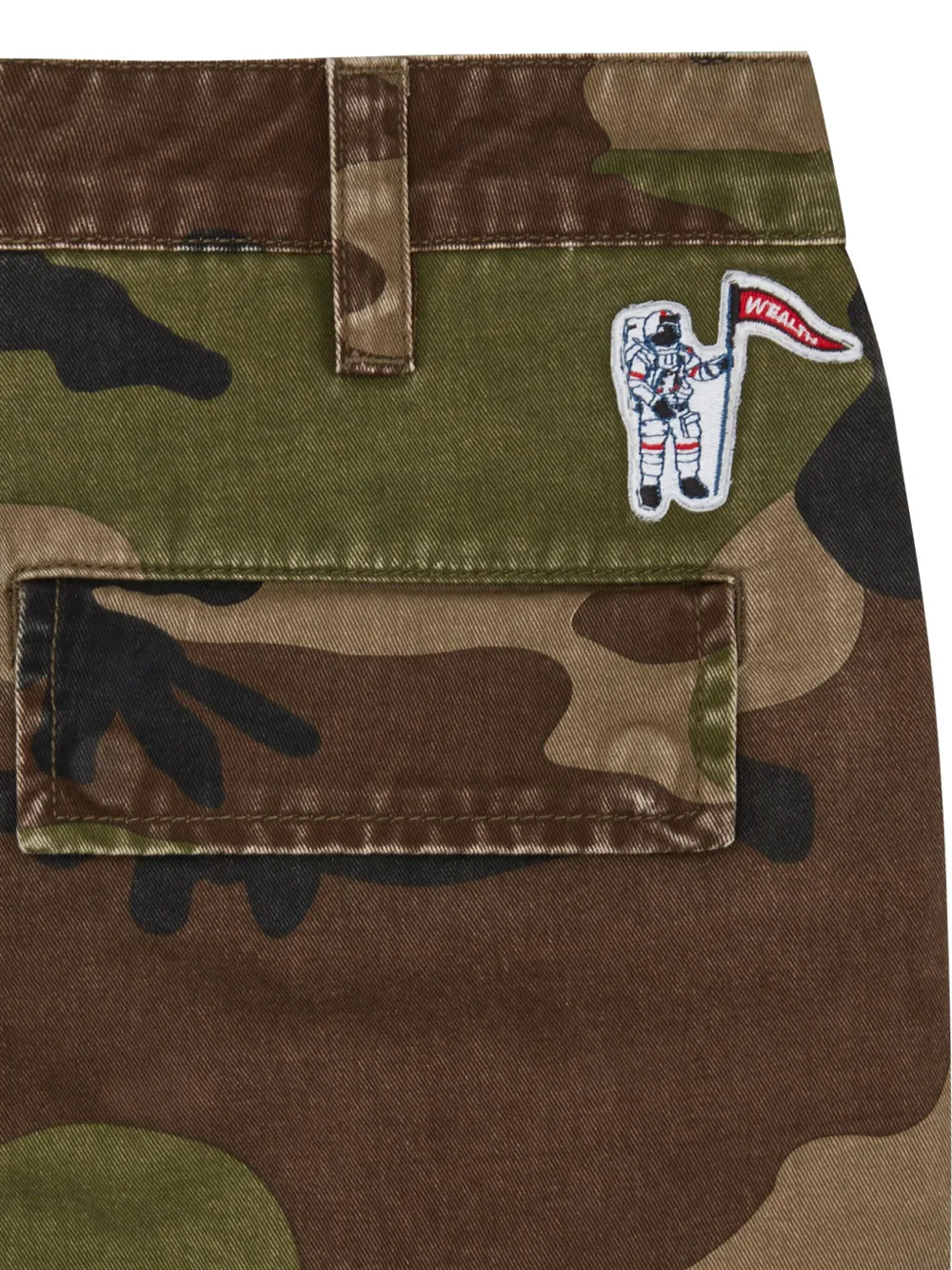 Billionaire Boys Club Shorts met camouflageprint Groen