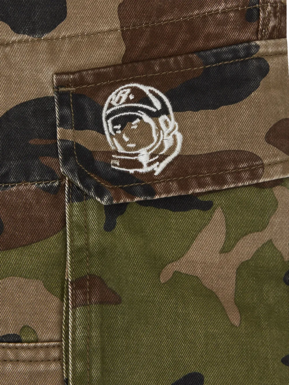 Billionaire Boys Club Shorts met camouflageprint Groen