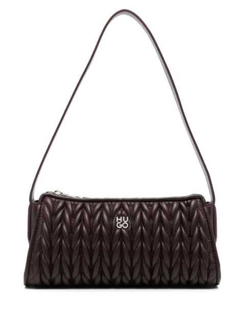 BOSS logo-plaque shoulder bag