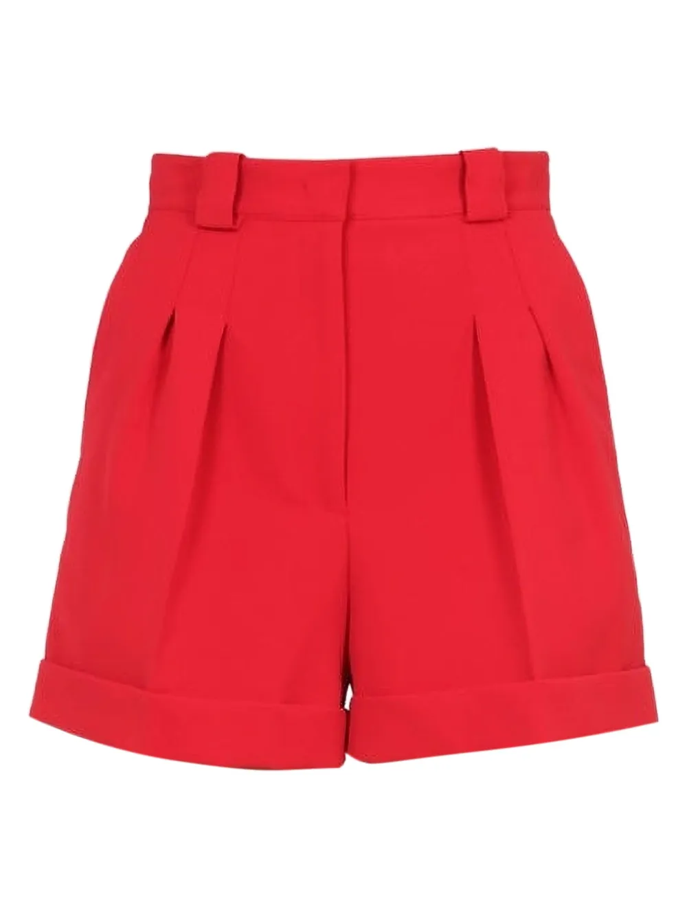 Moschino Short com detalhe de pregas | Vermelho | Image 1