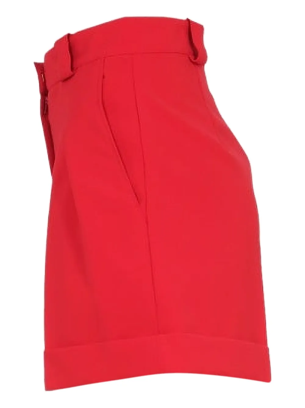 Moschino Shorts met geplooide details Rood