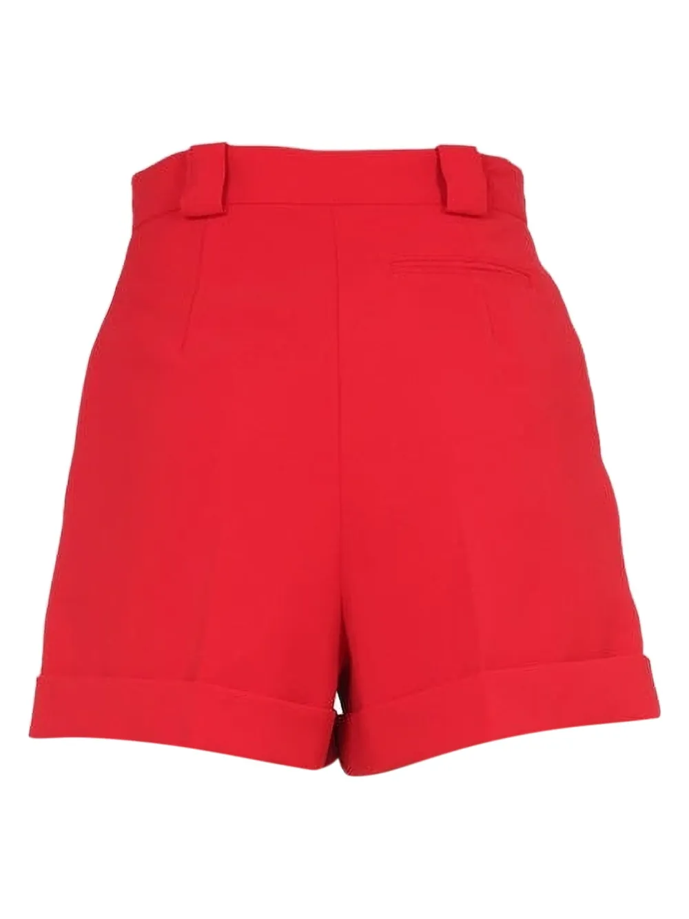 Moschino Shorts met geplooide details Rood