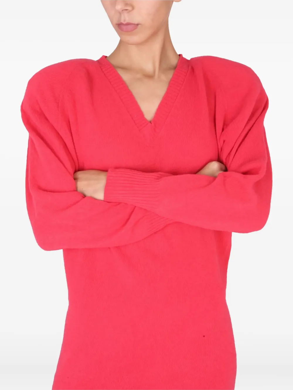 Philosophy Di Lorenzo Serafini Mini-jurk met lange mouwen Rood