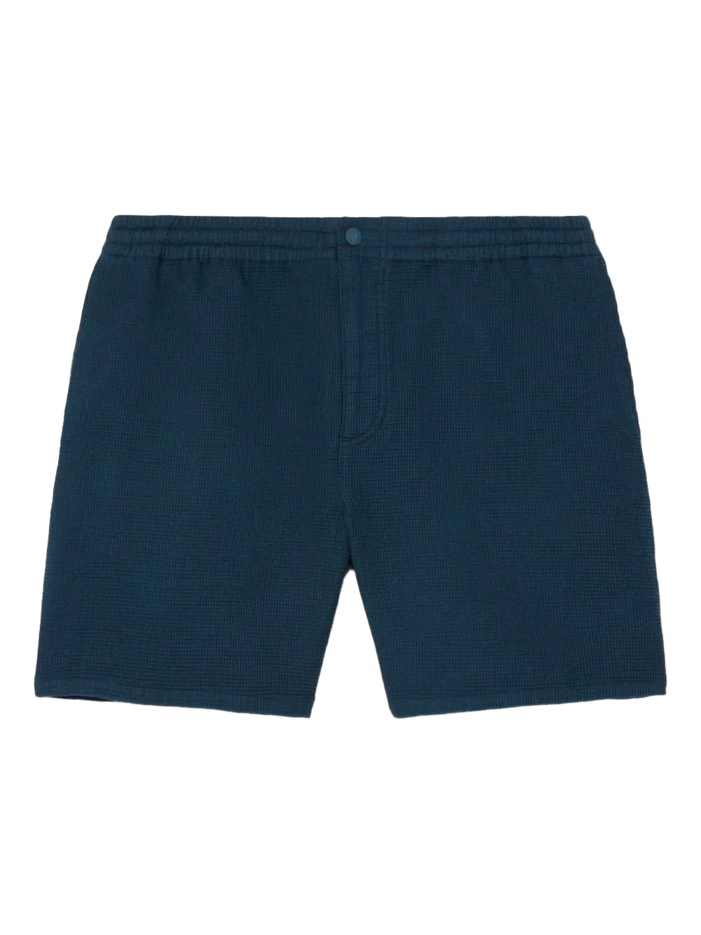 textured elasticated-waist shorts