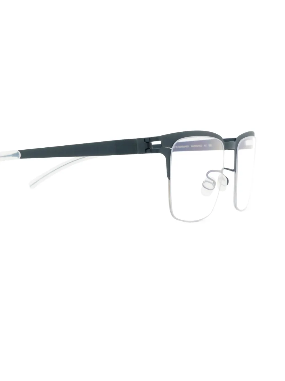 Mykita Cormac bril met rechthoekig montuur Blauw