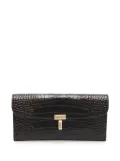 TOTEME Toteme T-Lock embossed wallet - Brown