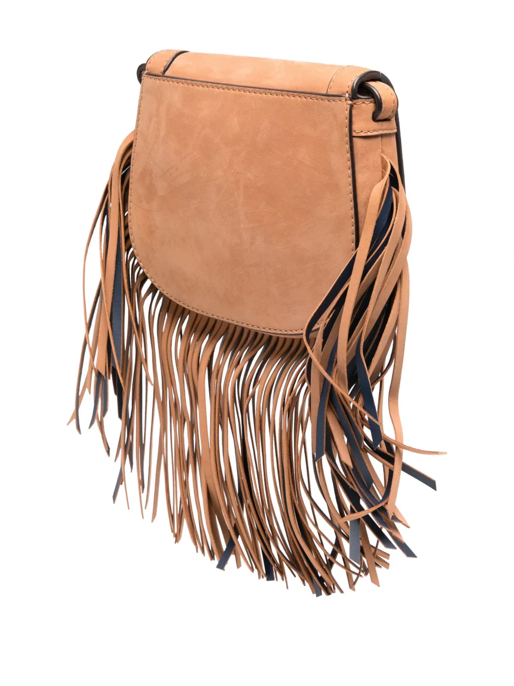 Tory Burch Lilium Mini Saddlebag In Brown