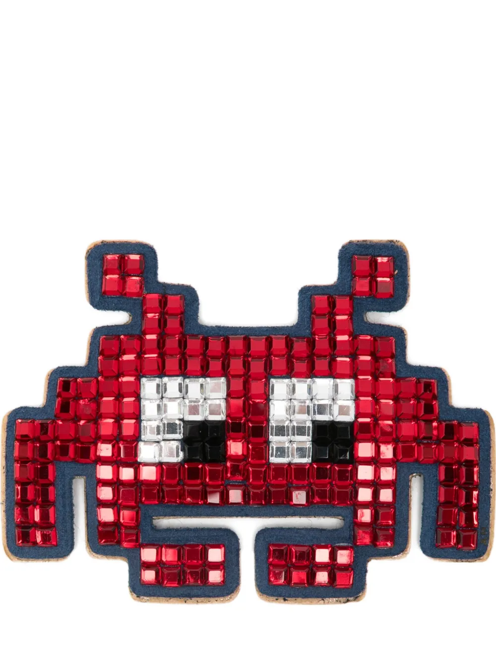 Anya Hindmarch space-invader bag accessory | Red | Image 1