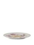 Swarovski floral-print plate - Neutrals