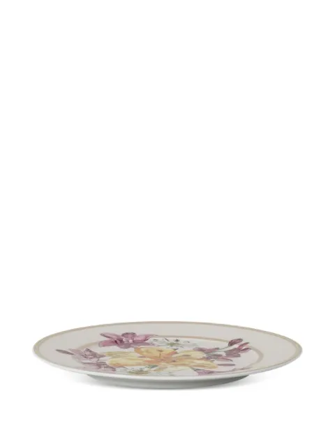 Swarovski floral-print plate