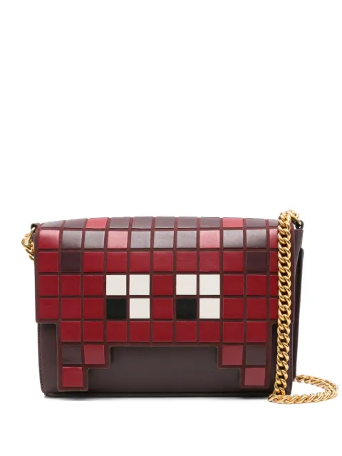Anya Hindmarch pixel-patterned chain shoulder bag