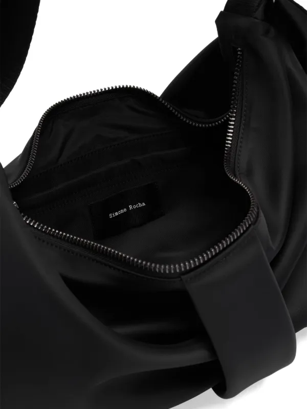 Simone Rocha Sling Bow Shoulder Bag | Black | FARFETCH