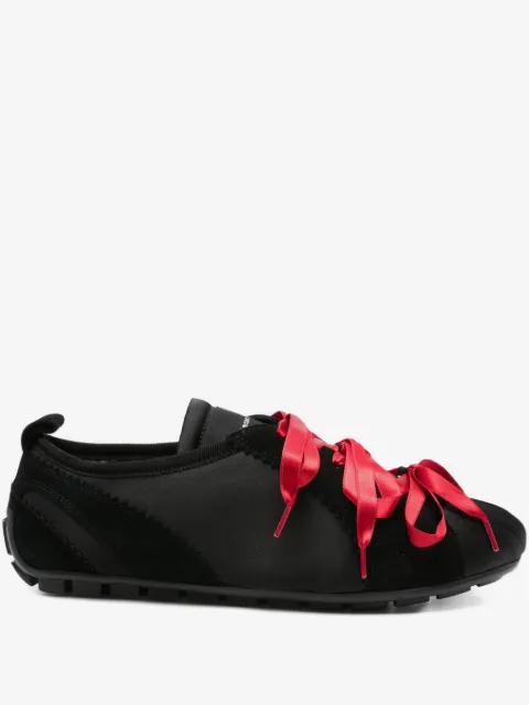 Simone Rocha Ballerina Grip satin ribbon sneakers