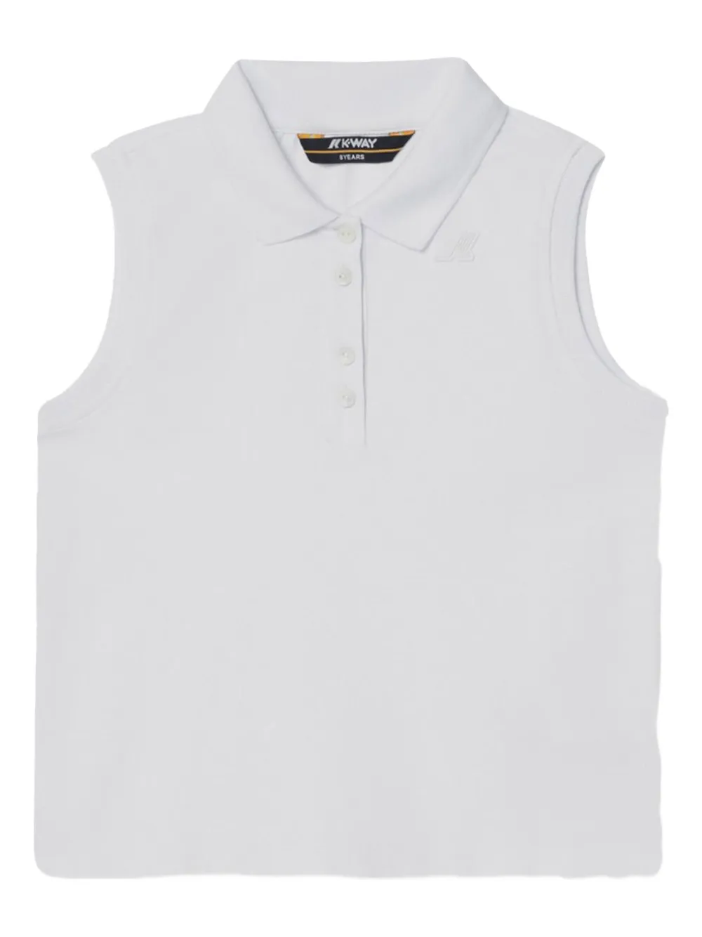 K-Way sleeveless polo shirt Wit