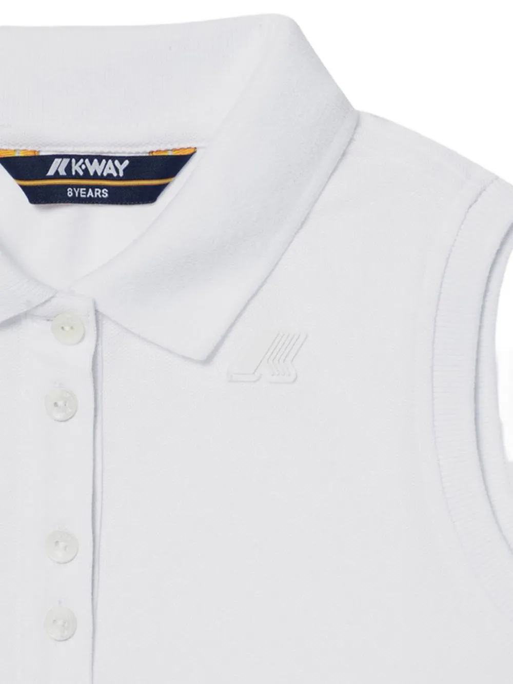 K-Way sleeveless polo shirt Wit