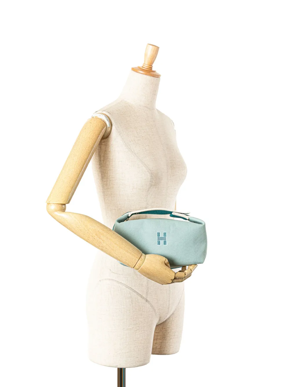 Hermès Pre-Owned 2020-2025 Small Canvas Bride A Brac Case vanity bag | Pre-Owned | Image 2