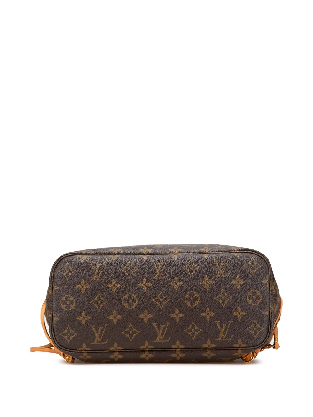 Pre-owned Louis Vuitton 2007 Monogram Neverfull Pm Tote Bag In Brown