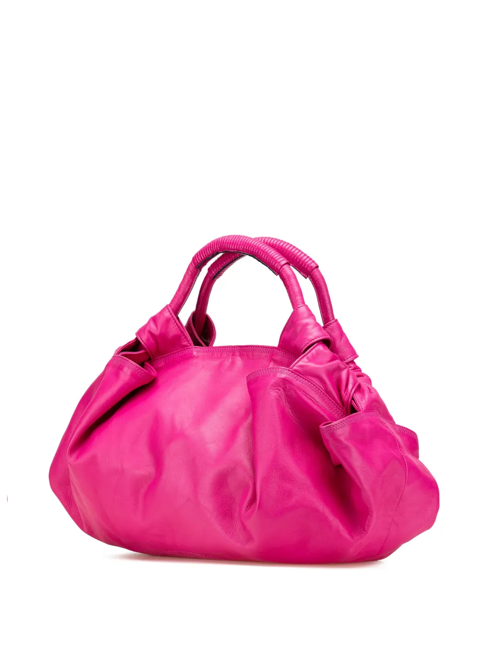 Pre-owned Loewe 2008 Nappa Aire Hobo Bag In Pink