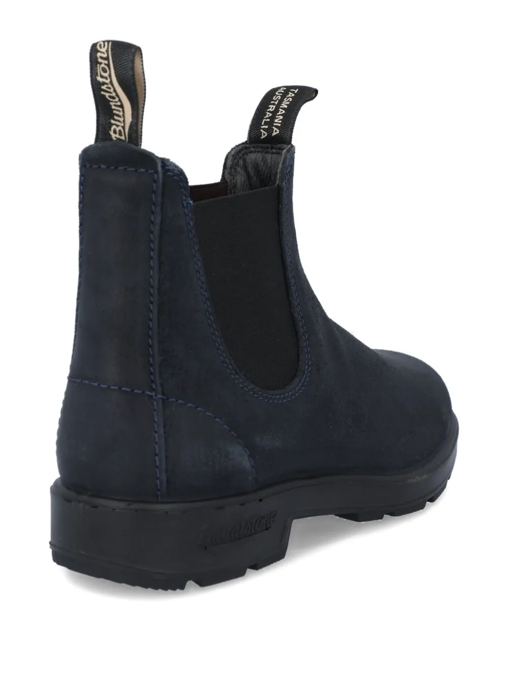 Blundstone suede elastic-sided boots Blue