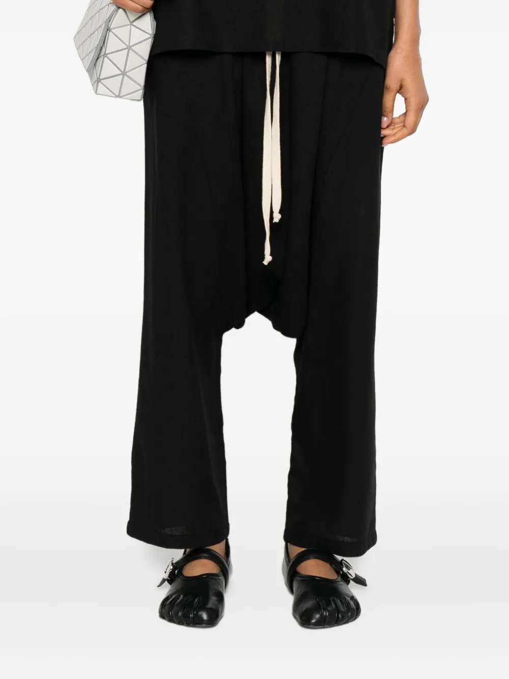 Alchemy Linen-blend Drop-crotch Trousers