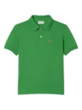 Lacoste Kids crocodile-embroidered polo shirt - Green