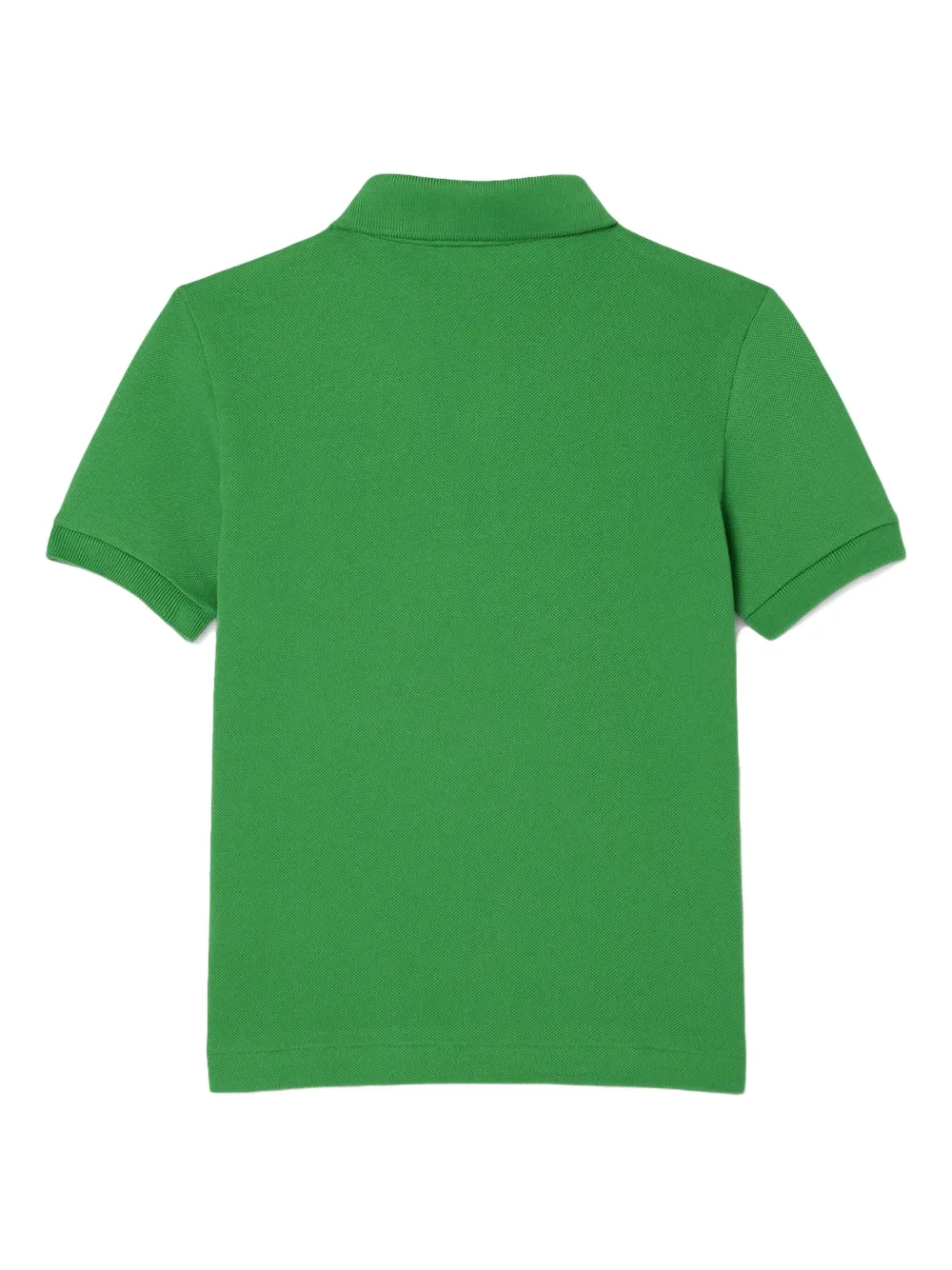 Lacoste Kids Piquè poloshirt met geborduurde krokodil Groen