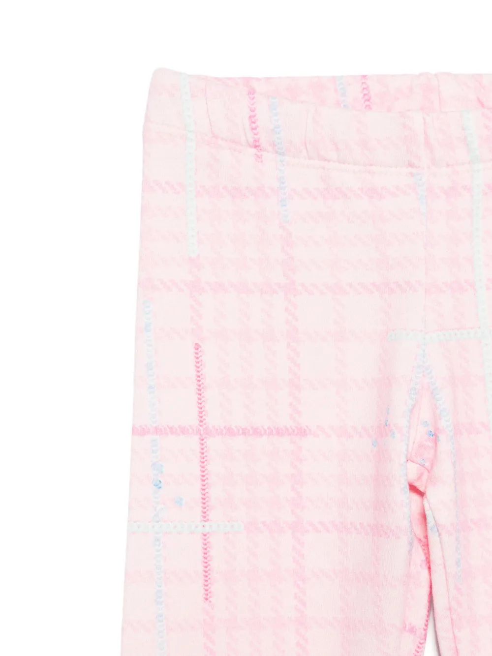 LAPIN HOUSE CHECKED HOODED TRACKSUIT SET