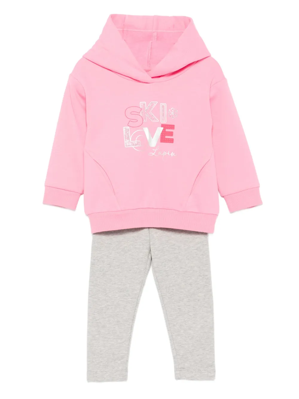 Lapin House hooded tracksuit set | Pink | Image 1