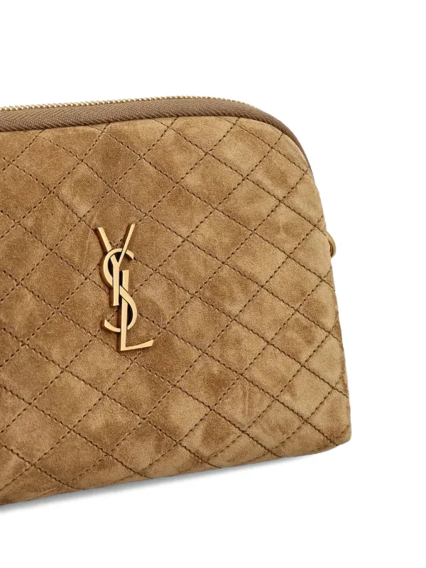 Saint Laurent Mini Gaby cross-body Bag Brown FARFETCH ID