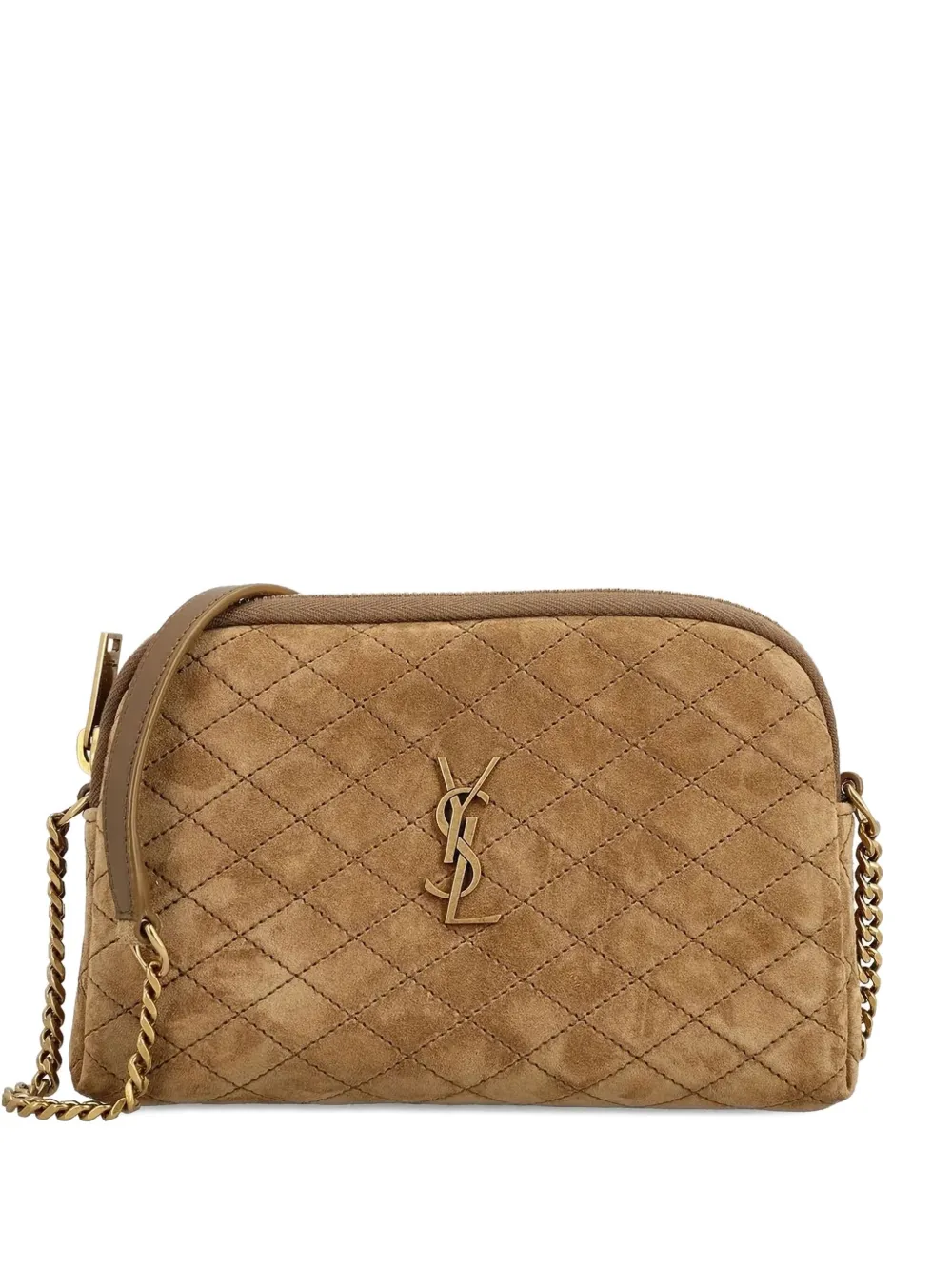 Saint Laurent mini Gaby cross-body bag | Brown | Image 1