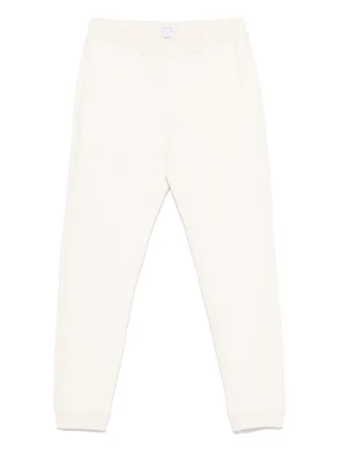 Sunspel loopback-knit track pants
