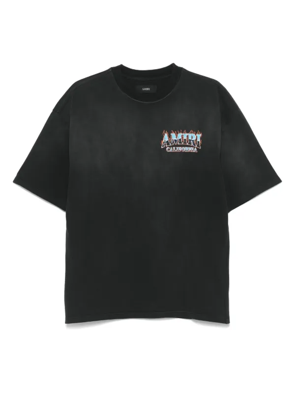 AMIRI☆VIP価格 サニープレイス オーバーサイズ Tシャツ AMIRI Sunny Place Tシャツ | ブラック | FARFETCH JP