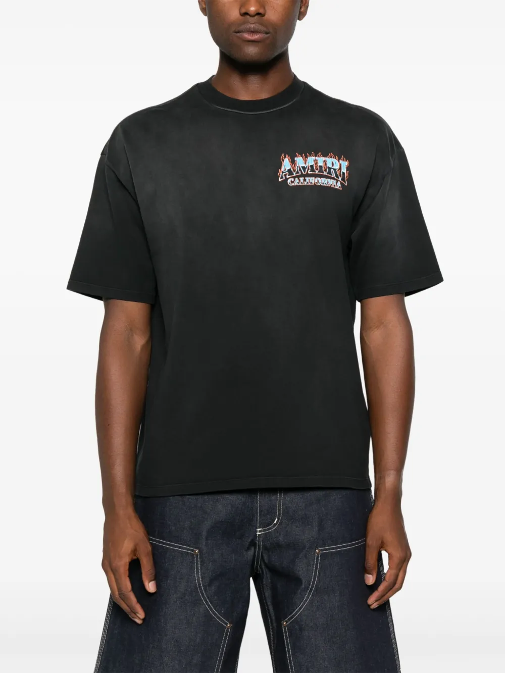 AMIRI Sunny Place T-shirt Zwart