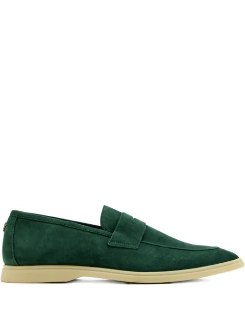 Bougeotte Loch penny suede loafers