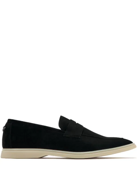 Bougeotte suede penny loafers