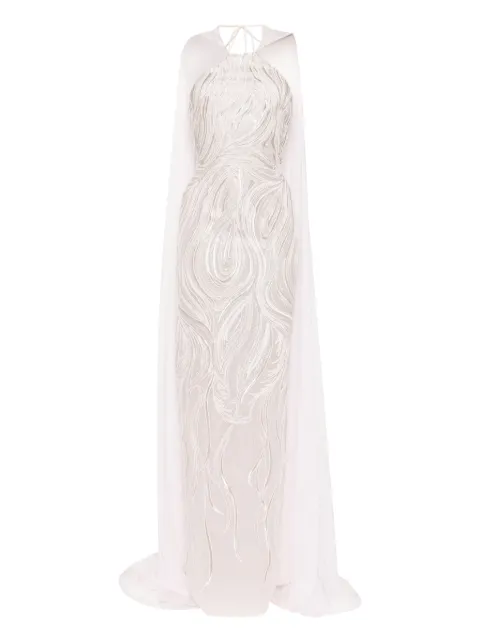 Saiid Kobeisy embroidered maxi dress