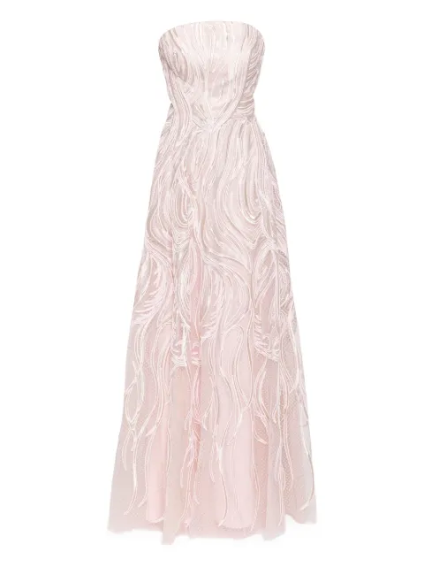 Saiid Kobeisy embroidered maxi dress