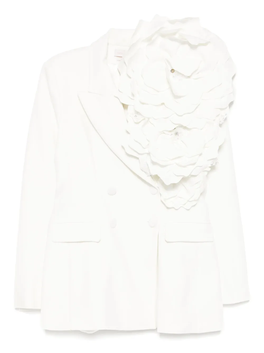Saiid Kobeisy Colbert met bloemenprint Wit