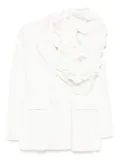 Saiid Kobeisy floral tailored blazer - White