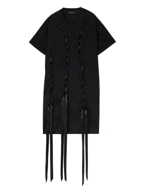 Simone Rocha ribbon-detail T-shirt dress