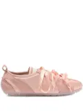 Simone Rocha Ballerina Grip satin sneakers - Pink