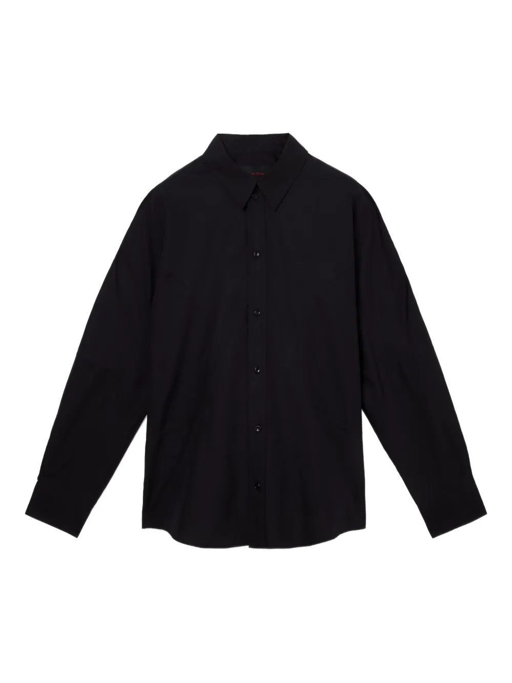 daisy-embellished poplin shirt