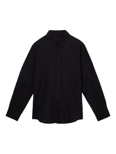 Simone Rocha camisa de popelina con detalle de margaritas