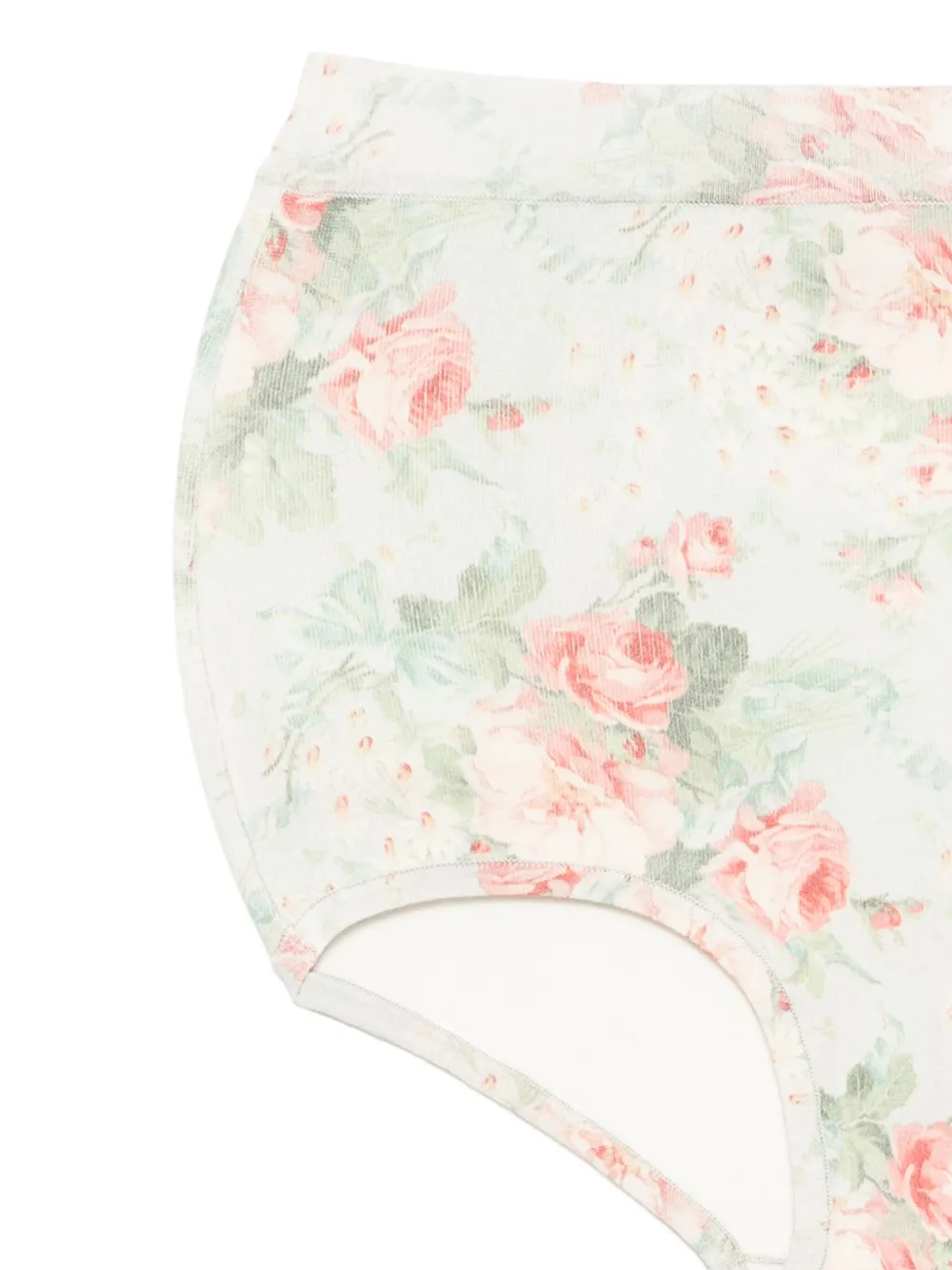 Simone Rocha Slip met bloemenprint Veelkleurig