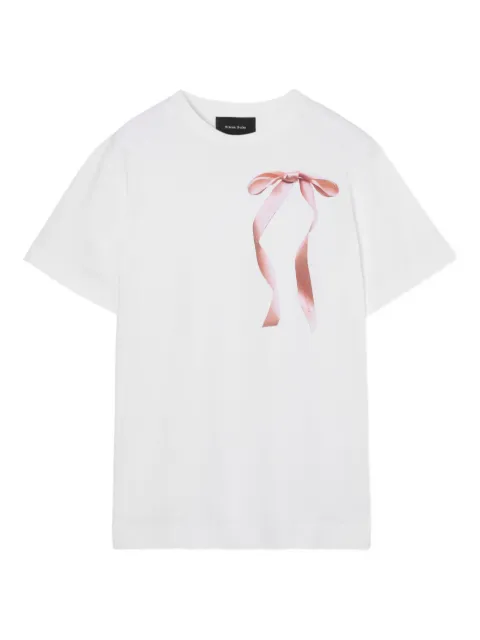 Simone Rocha ribbon bow-print T-shirt