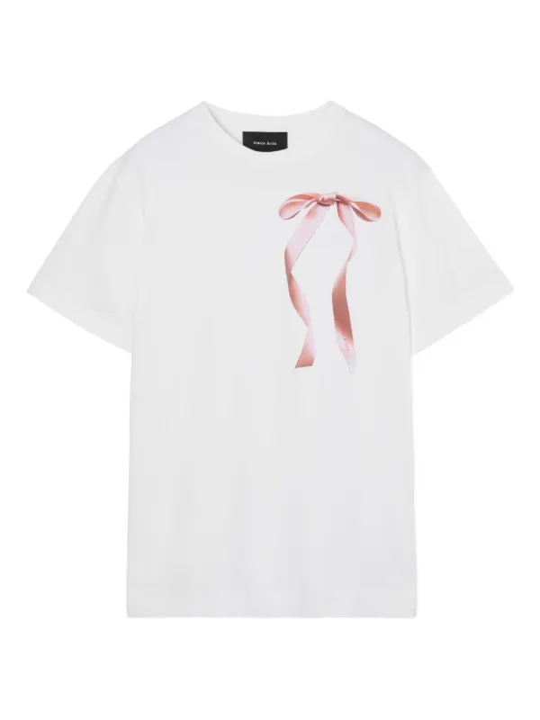 SIMONE ROCHA シモーンロシャ Tシャツ Bow-detail T-shirt908879 30544755_59766439_600.jpg